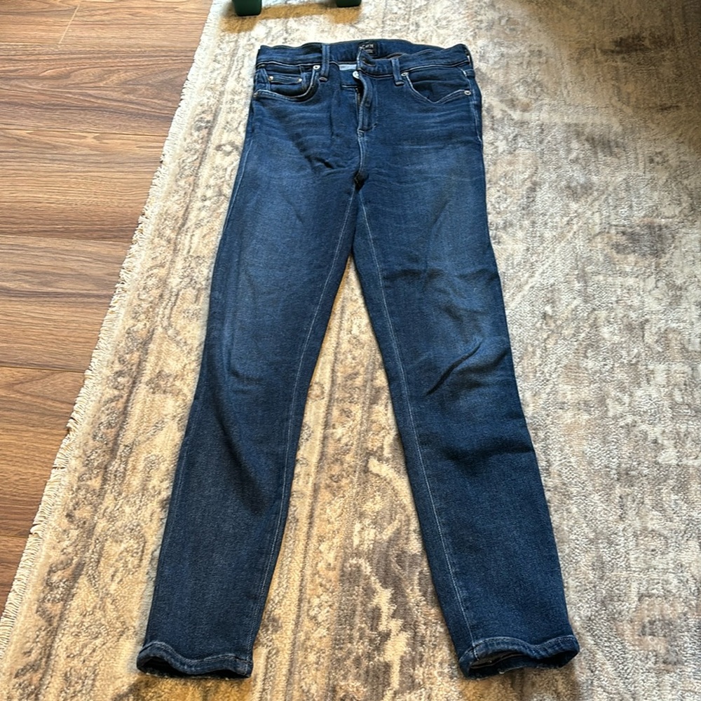 Citizens of humanity rocket crop high rise skinny